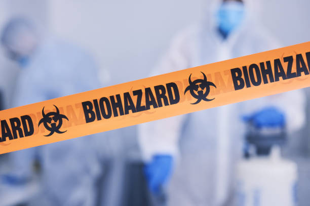 Professional Infectious Disease Decontamination technician working in Junction City, CA
